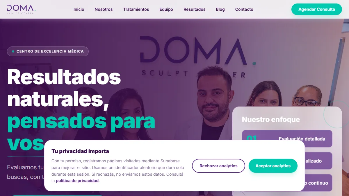 DOMA Sculpt Center - proyecto realizado por Manish