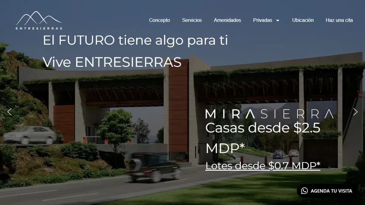 Entre Sierras - proyecto realizado por Manish