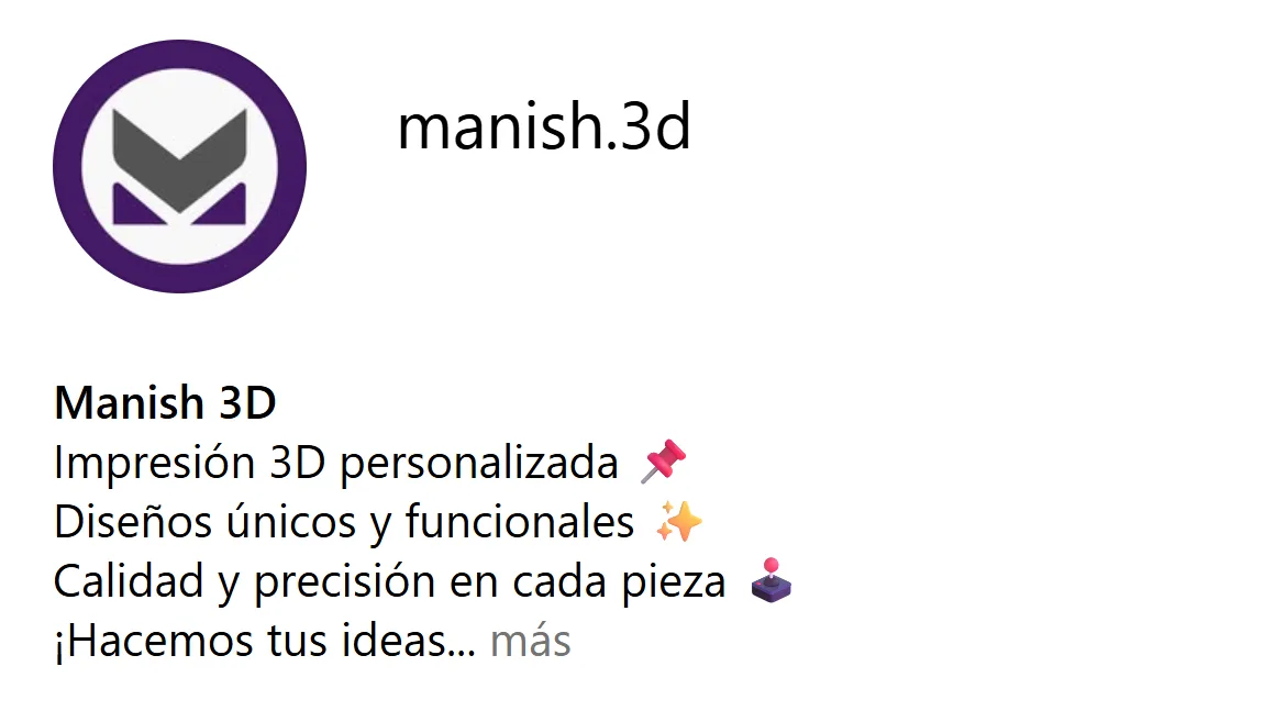Manish3D - proyecto realizado por Manish